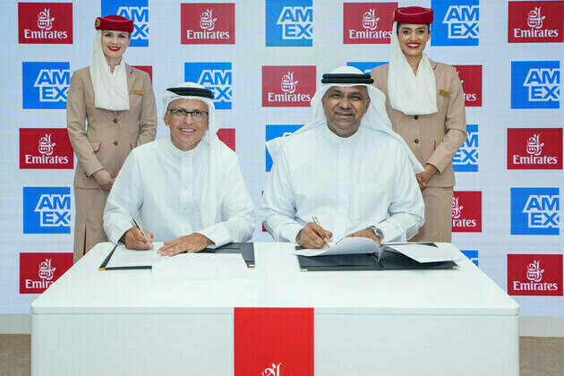 Emirates, American Express Middle East sign MoU