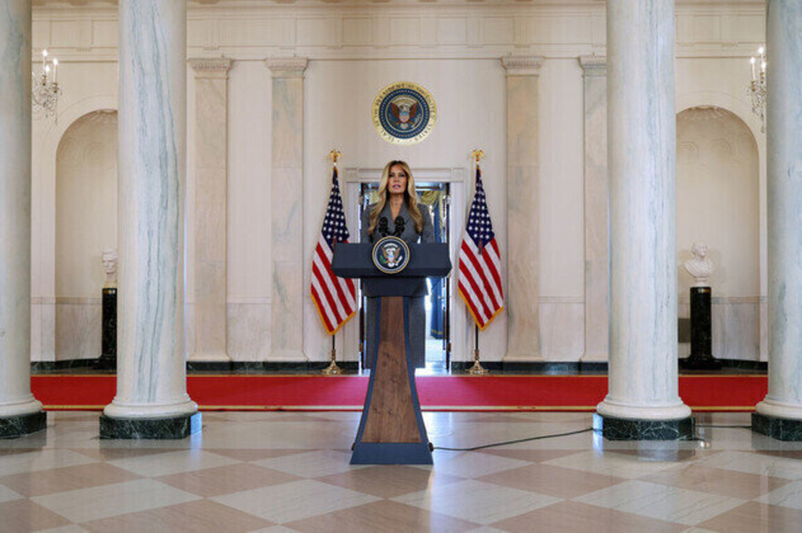 Melania Trump makes surprise Epstein statement 