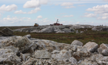 Drilling by Galaxy in the James Bay district back in the day