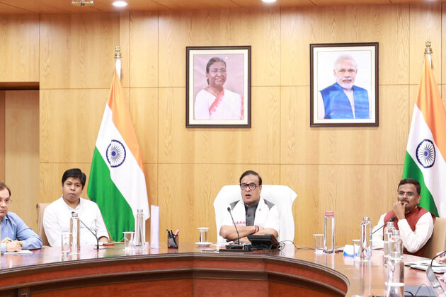 Assam CM Himanta Biswa Sarma reviews progress of medical infrastructure development across state