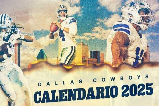 Calendario de la temporada 2025 de los Dallas Cowboys