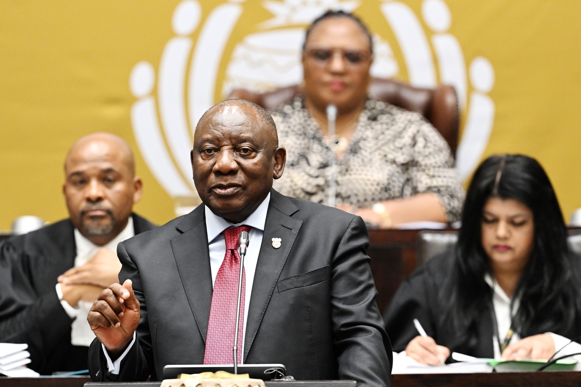 SOUTH AFRICA-CAPE TOWN-PRESIDENT-NATIONAL ASSEMBLY-QUESTIONS