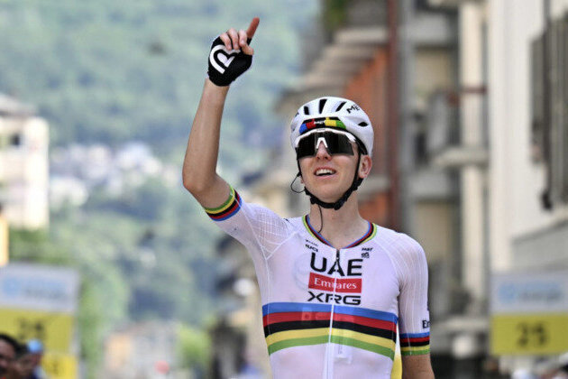 UAE Team Emirates XRG's Pogaar solos to remarkable Tour de Suisse stage victory