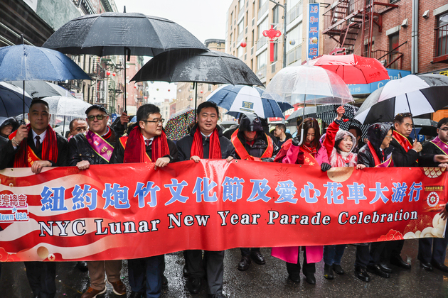 U.S.-NEW YORK-CHINATOWN-LUNAR NEW YEAR-PARADE