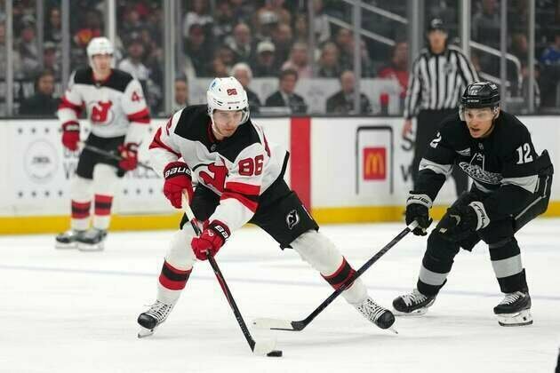 Dawson Mercer's 2 short-handed goals spark Devils in win over Kings