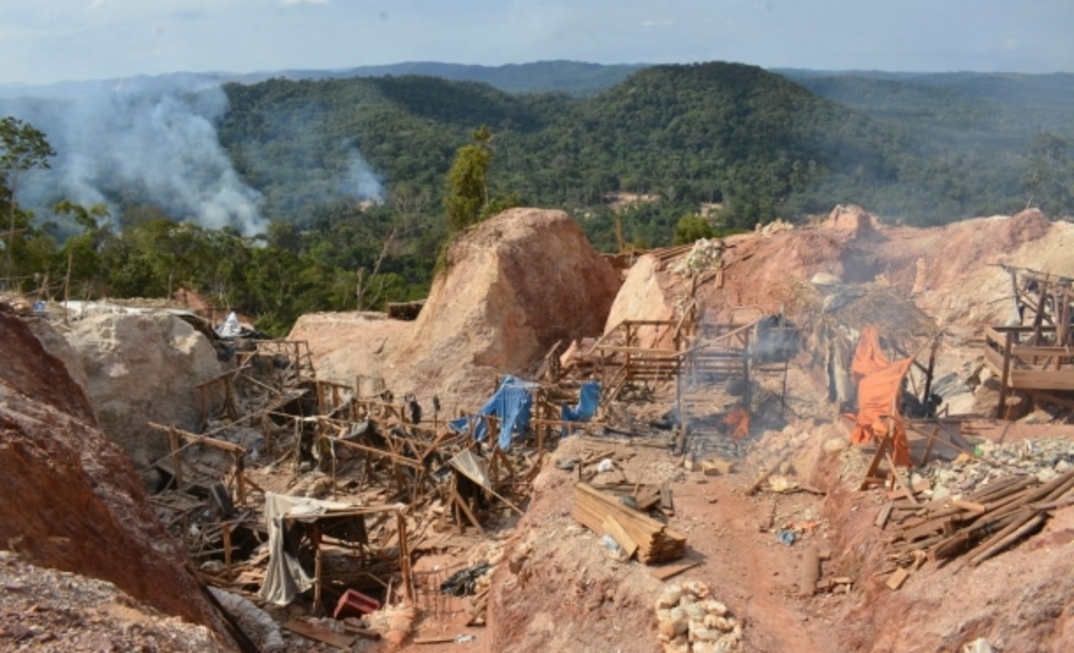 Garimpo em Mato Grosso