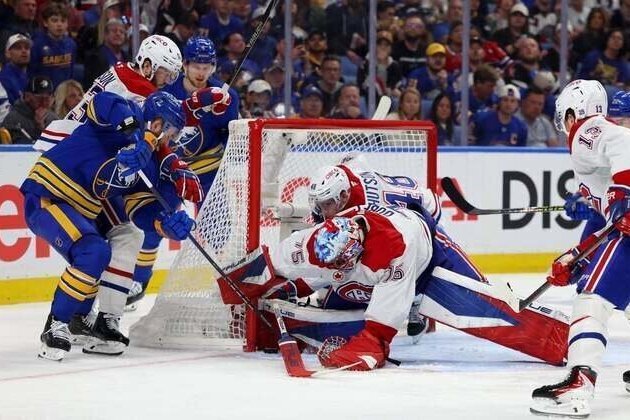 Alex Newhook, Canadiens find Game 7 success again, oust Sabres in OT