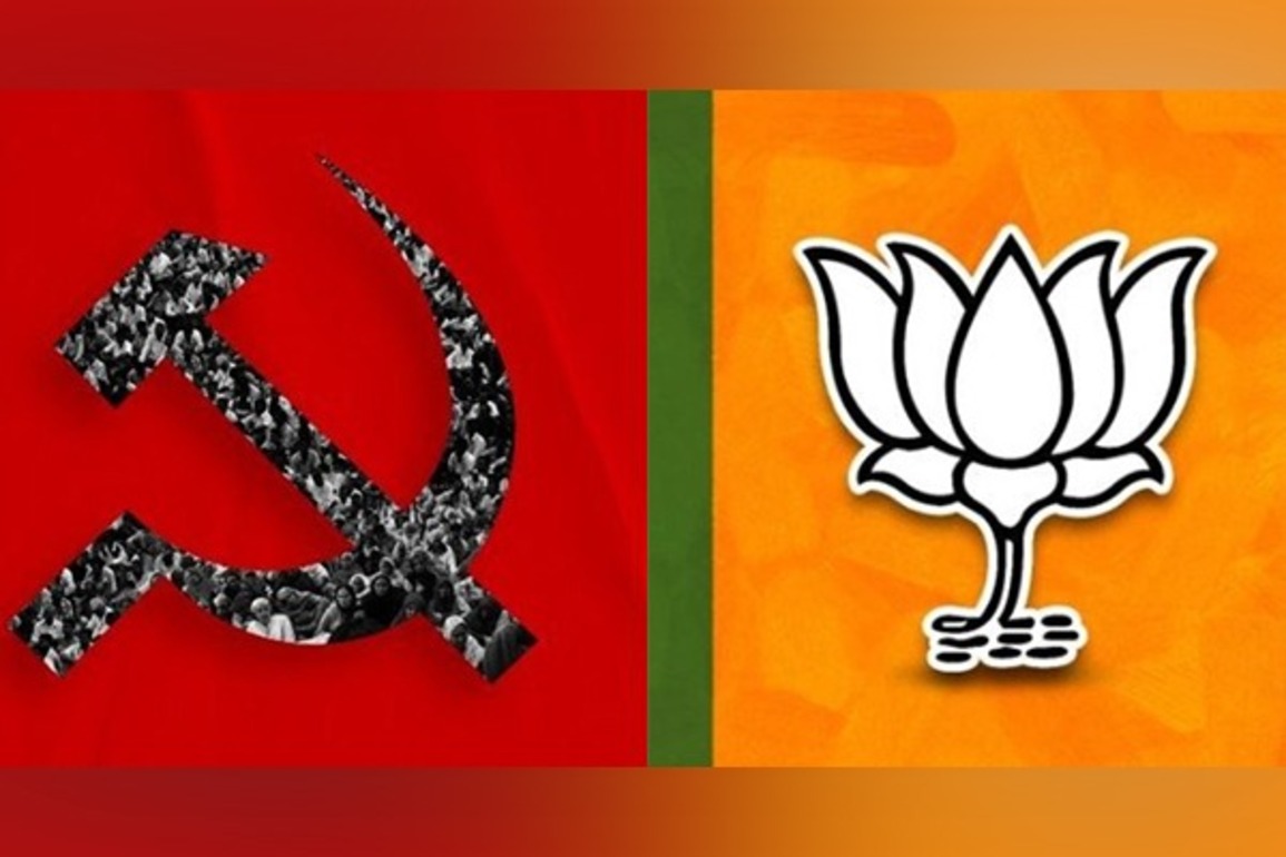 Kerala: BJP, CPI-M workers engage in verbal dual in Thrissur; case registered