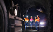 Curtin students in a mine at Mount Monger.