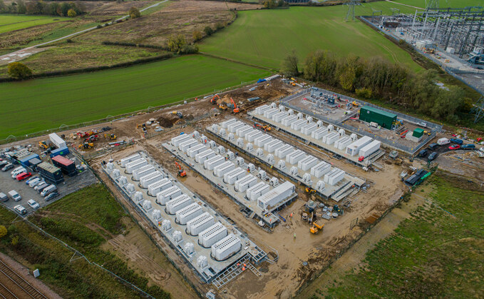 Harmony Energy Income Trust’s 98MW / 196MWh  battery energy storage project in Pillswood, East Yorkshire 