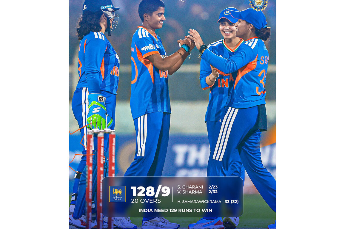 Clinical India restrict Sri Lanka to 128/9 in 2nd T20I