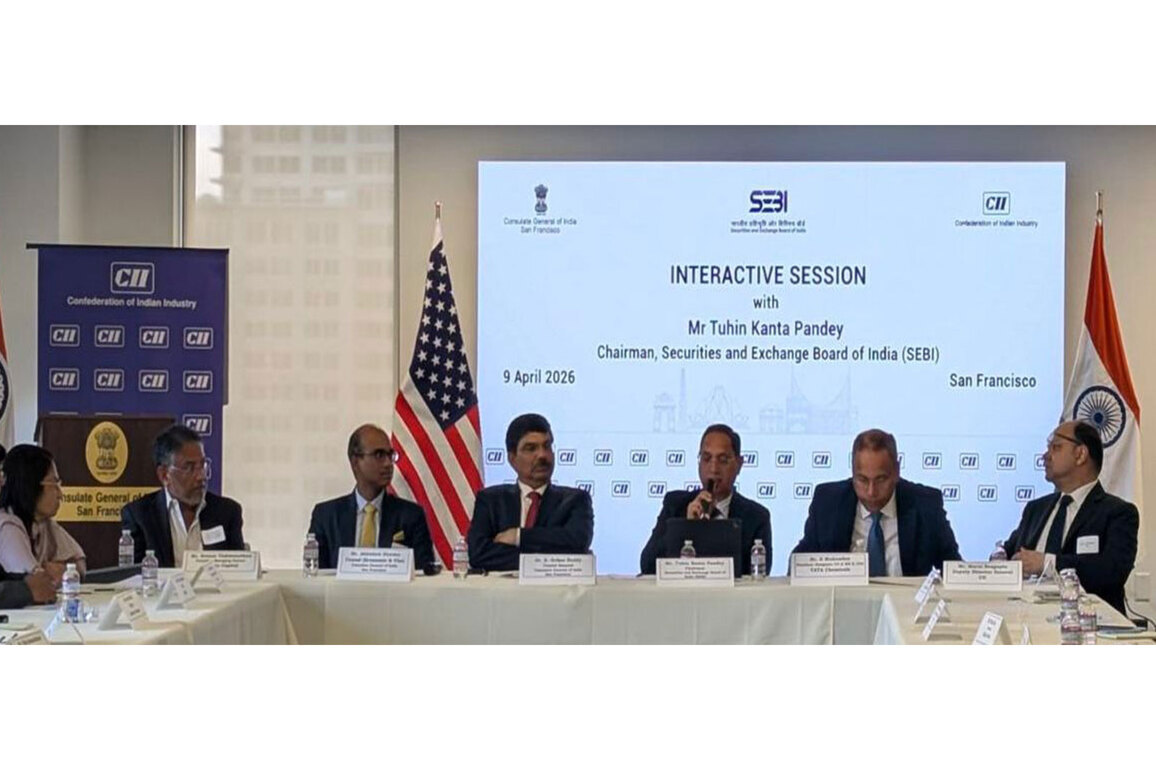SEBI chief reaffirms open-door policy for global capital