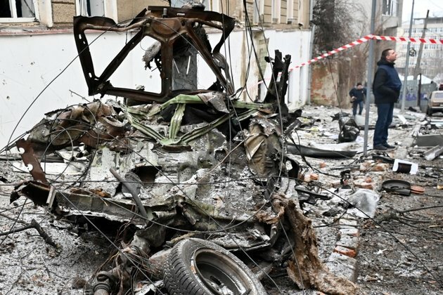 Two Russian Missiles Strike Kharkiv