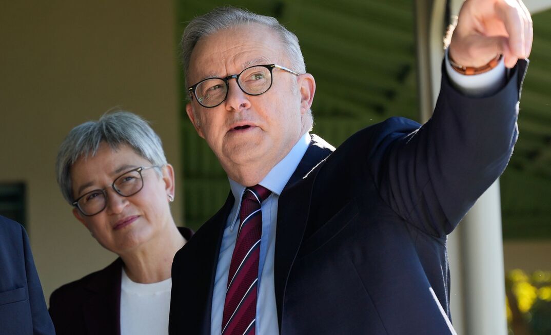 PM Anthony Albanese will travel with his foreign minister Penny Wong