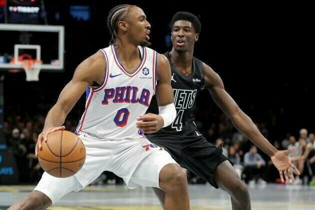 Tyrese Maxey fills voids, carries 76ers past Nets
