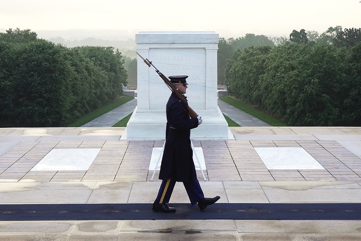 For one sentinel, a final walk at Arlingtons Tomb of the Unknown Soldier