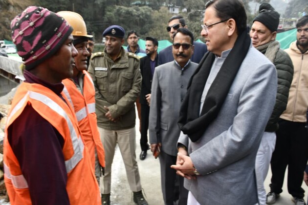 Uttarakhand CM reviews development work in Nainital