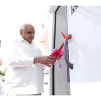 Gujarat CM flags off 28 advanced mobile forensic vans allocated across districts