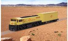 An artist's impression of Aurizon's Battery Electric Tender.