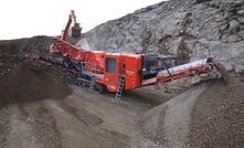 Terex Finlay I-140 horizontal impact crusher