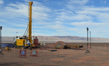  Drilling at the Rincon West project (photo Josefina Di Pietro)