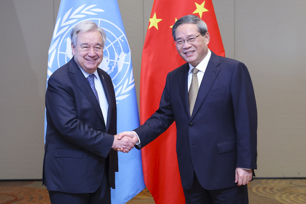 BRAZIL-RIO DE JANEIRO-CHINA-LI QIANG-GUTERRES-MEETING