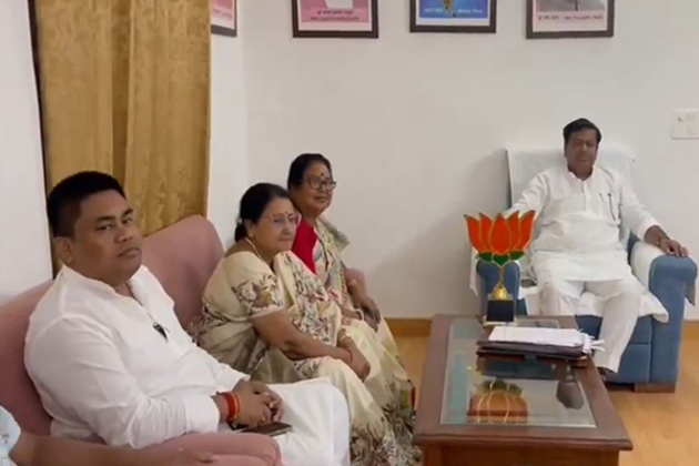 Union Minister Sukanta Majumdar interacts with West Bengal MLAs