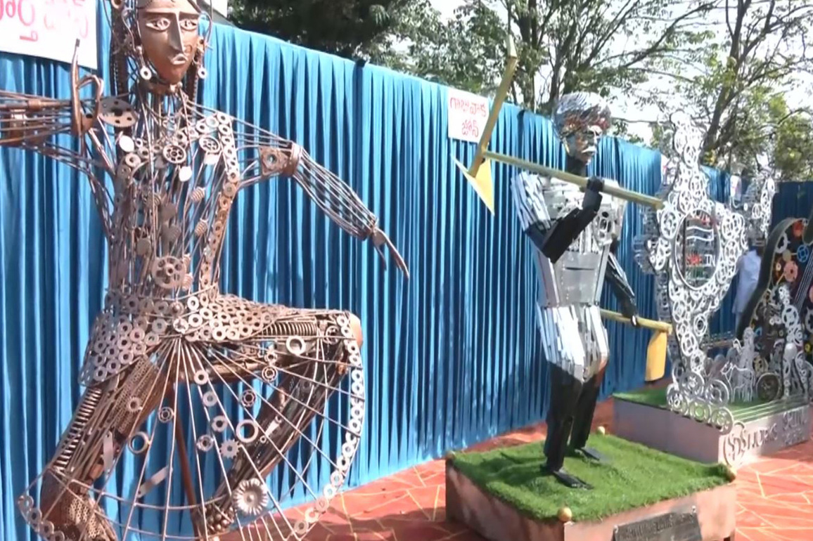 'Swarna Andhra Swachh Andhra' programme held in Visakhapatnam to raise awareness on single-use plastic