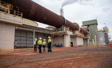 Mines minister Madeleine King with Lynas in Kalgoorlie.