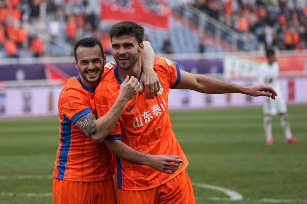 (SP)CHINA-JINAN-FOOTBALL-CSL-SHANDONG VS DALIAN (CN)