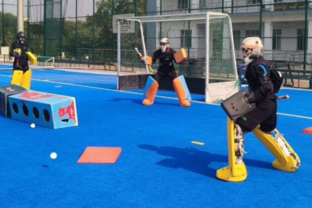 Veteran hockey coach conducting special goalkeeping camp for Indian women's team