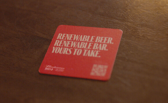 The Energy Collective has already helped 2,000 bars in Ireland and Brazil switch to renewable electricity. Credit: Budweiser