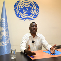 SYRIA-DAMASCUS-OCHA-SYRIAN OFFICE-CHIEF-INTERVIEW