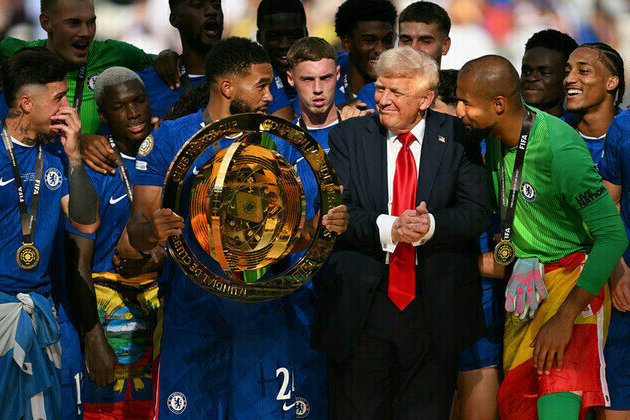 Trump floats soccer rebrand