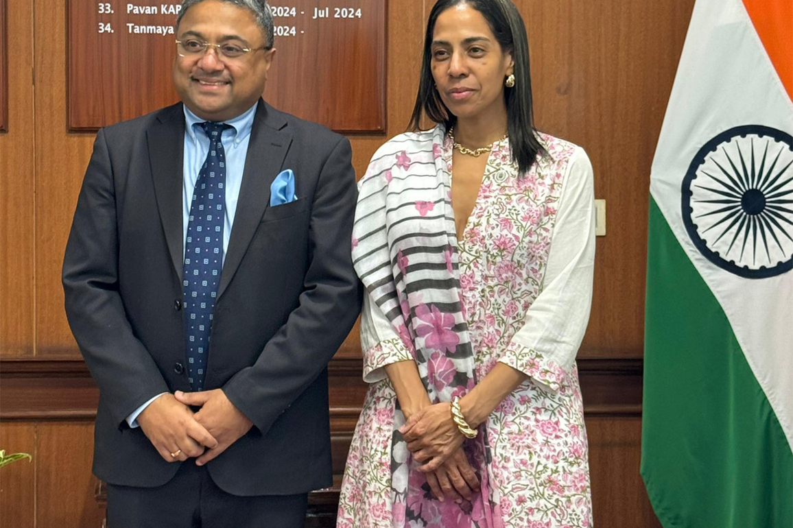 MEA Secy (West) holds talks with International Seabed Authority Secy General