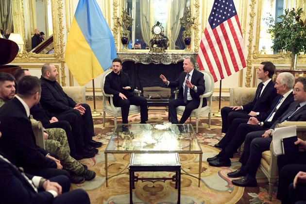 Ukraine Prez meets Witkoff, Kushner for talks to end conflict; thanks US for "readiness to provide backstop in all areas"