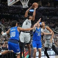 Stephon Castle's huge game helps Spurs complete mini-sweep of Mavs