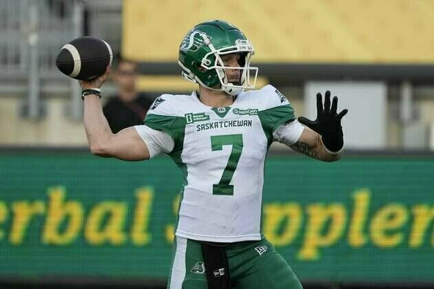 Trevor Harris, Roughriders put 4-0 record on line vs. Stampeders
