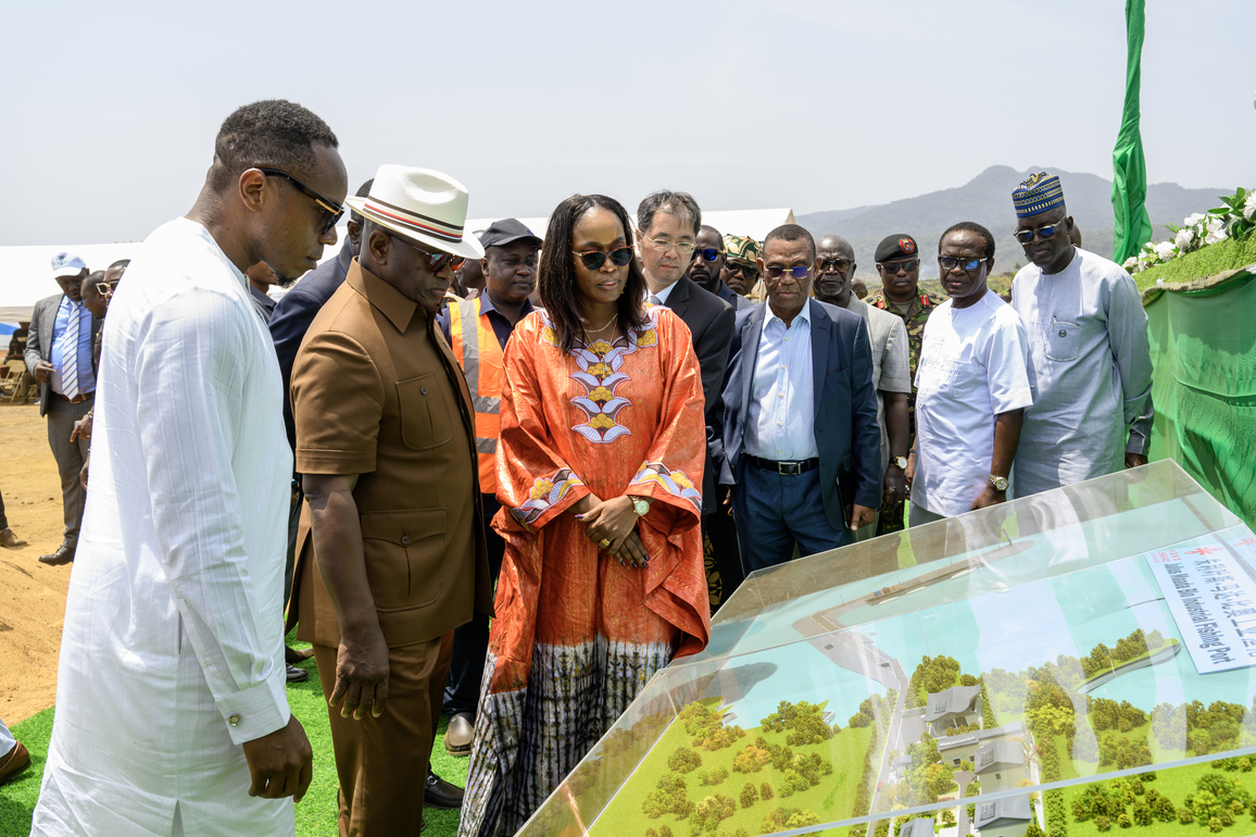 SIERRA LEONE-WESTERN AREA RURAL DISTRICT-CHINA-AIDED FISHING PORT-LAUNCH