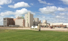 The Mosaic plant in Colonsay, Saskatchewan, Canada