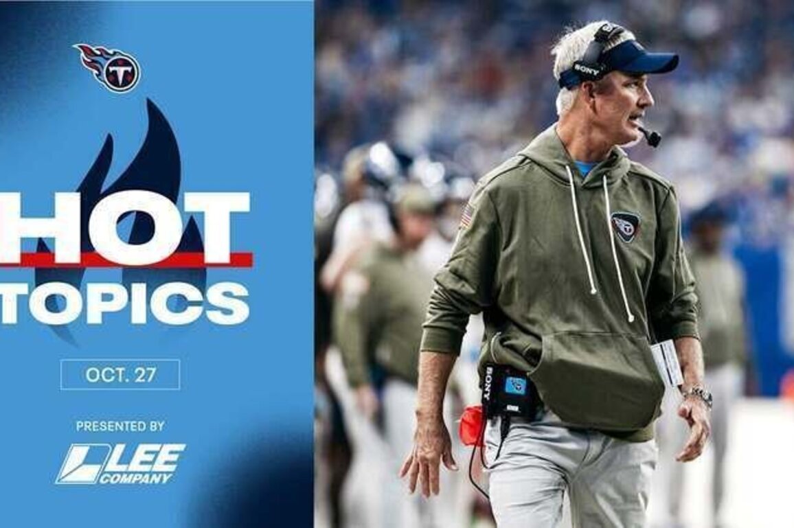 Hot Topics From Titans HC Mike McCoy's Monday Presser