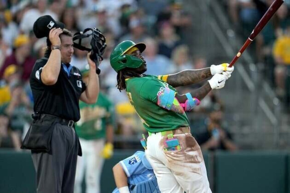 A's Lawrence Butler eager to heat up as finale vs. Royals approaches