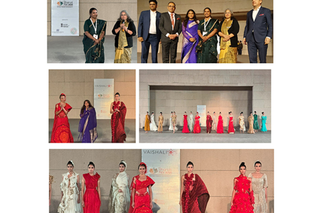 Breathing Threads: Timeless handlooms showcased at Bharat Tex 2025