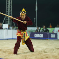 Pencak Silat player Raja Das continues to impress with KIBG 2026 gold