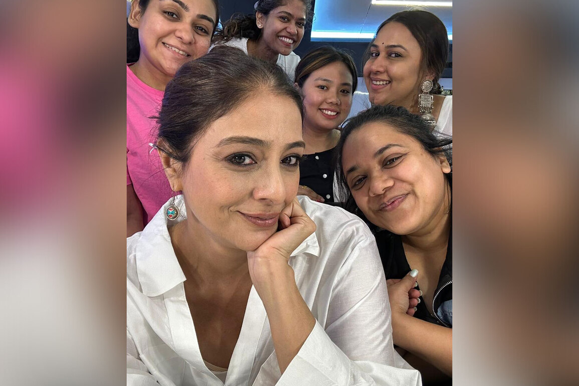 Tabu wraps first schedule of 'King100' with Nagarjuna, shares pics