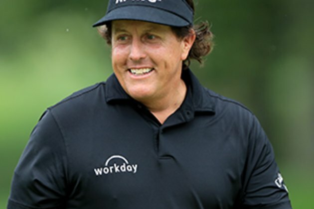 Mickelson impossible: Lefty almost aces 353-yard par four