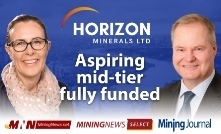 MNS: Horizon aims for first gold from hub in 2027