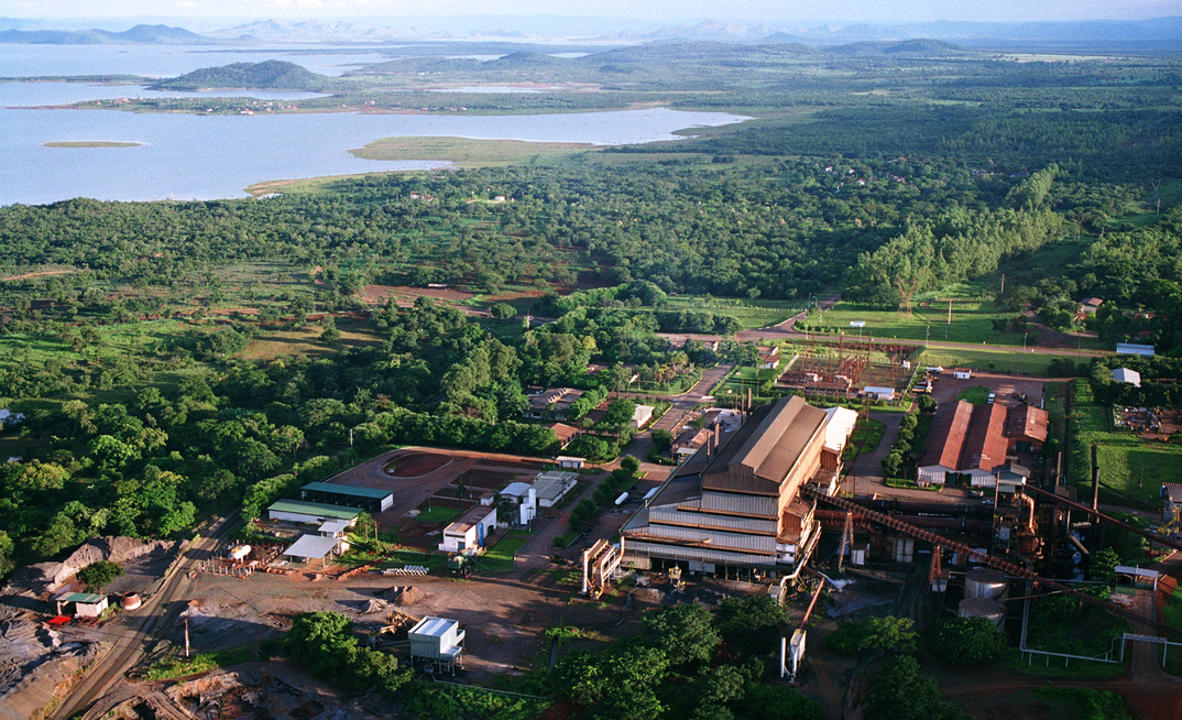 Planta de processamento de níquel Codemin Goiás Anglo American MMG