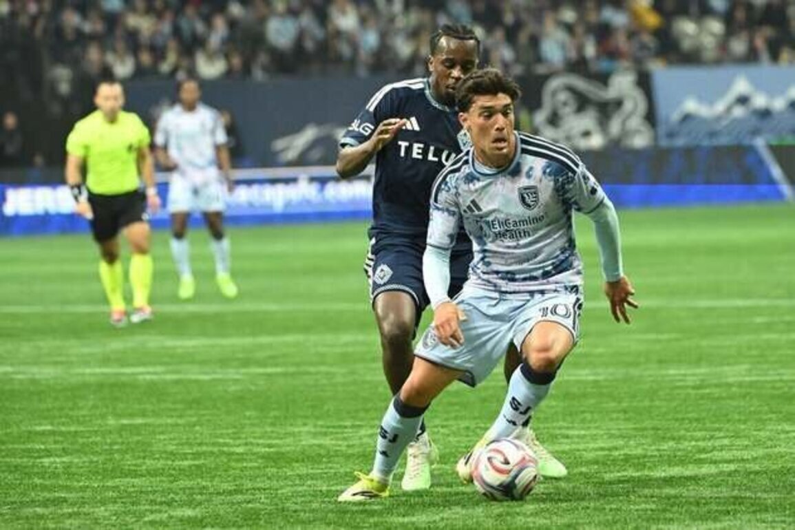 Daniel makes 6 saves as San Jose hands Vancouver first '26 loss