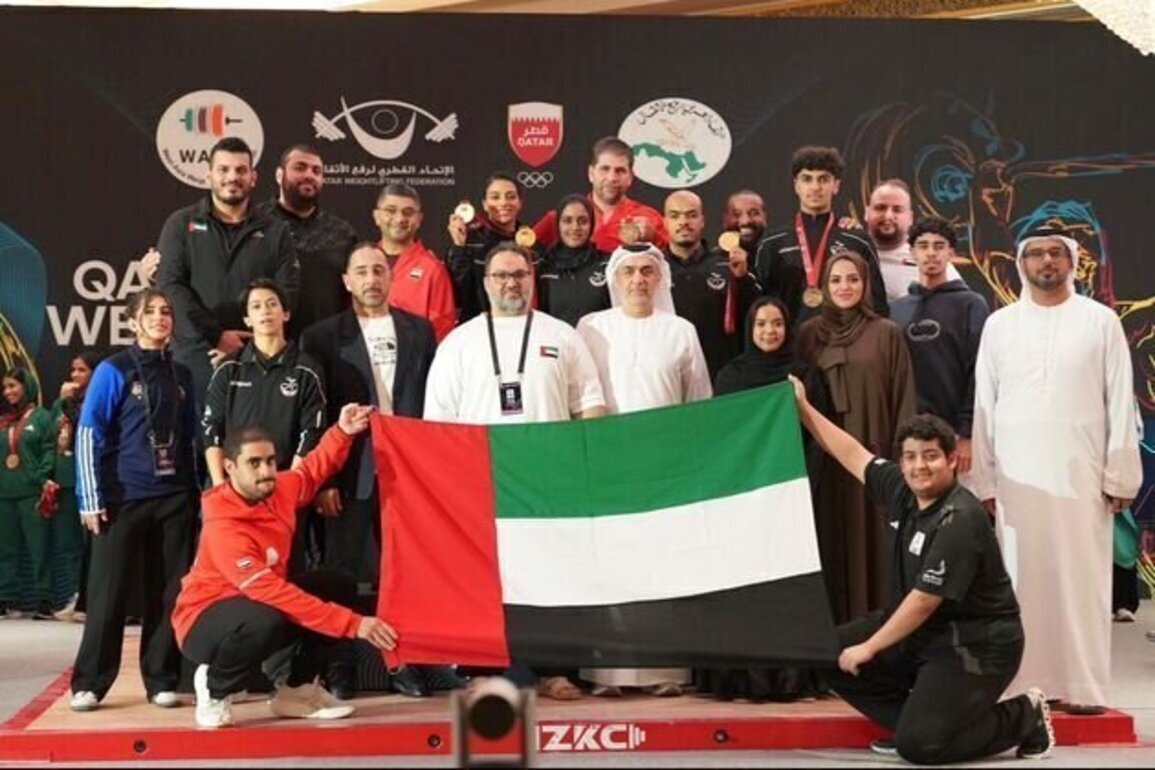 UAE national weightlifting team to participate in Asian Championship in India